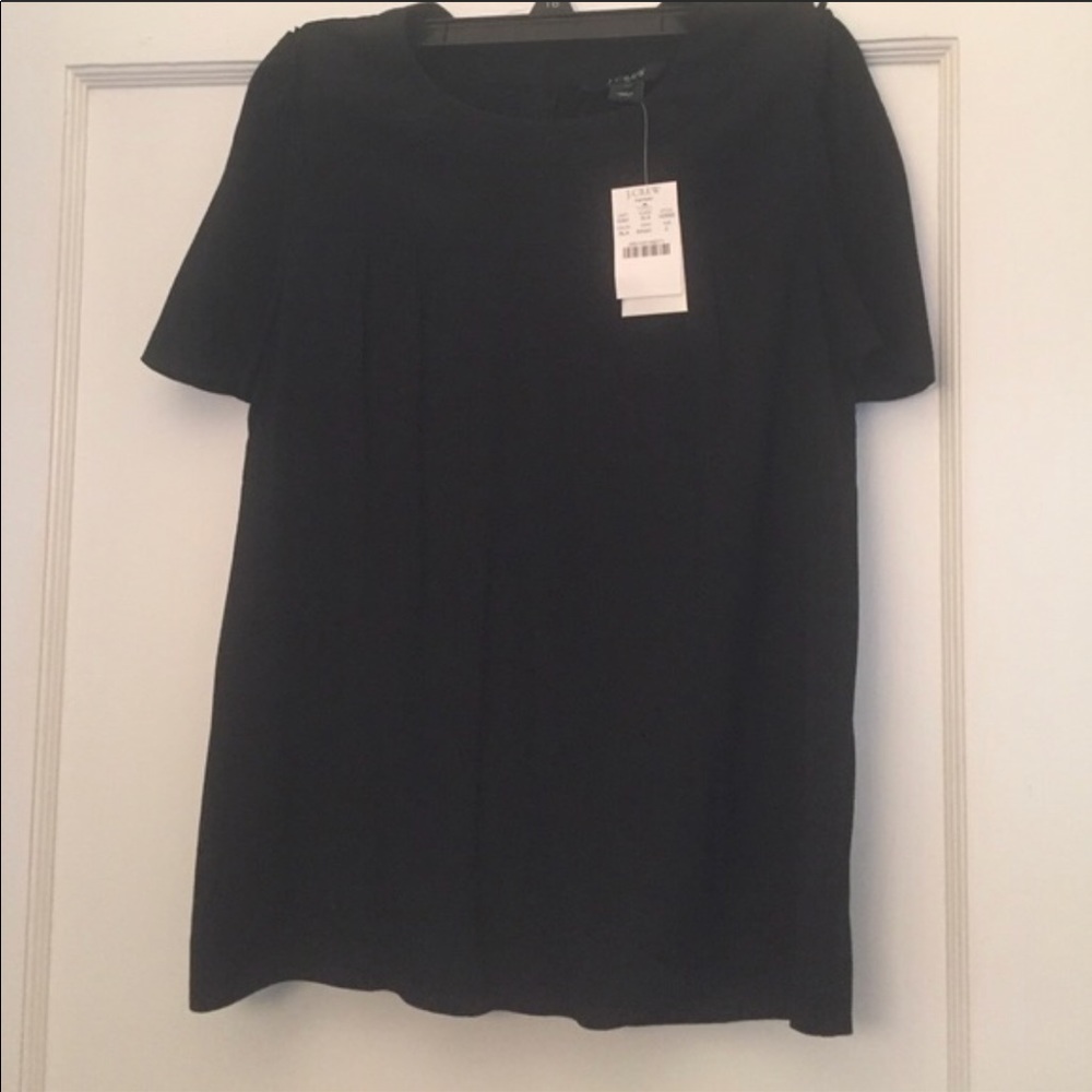 🌚 Black J. Crew Blouse
